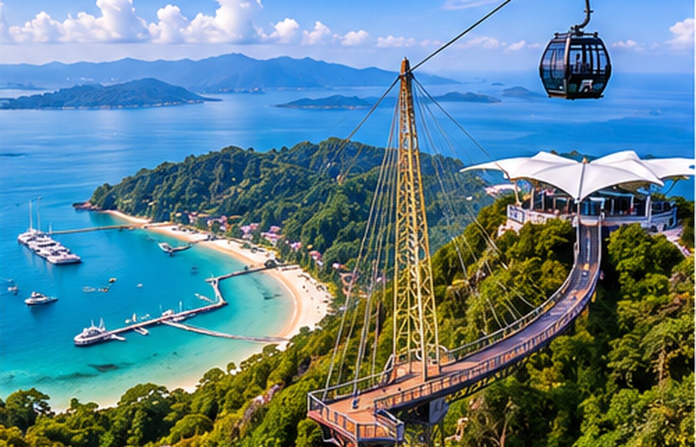 Langkawi island and beach destination