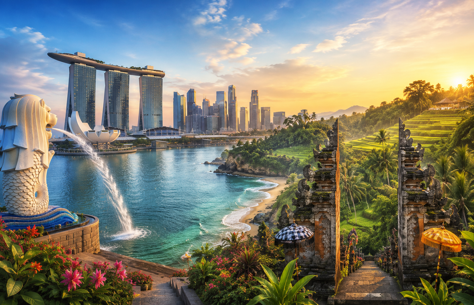 Singapore Indonesia combination programmes