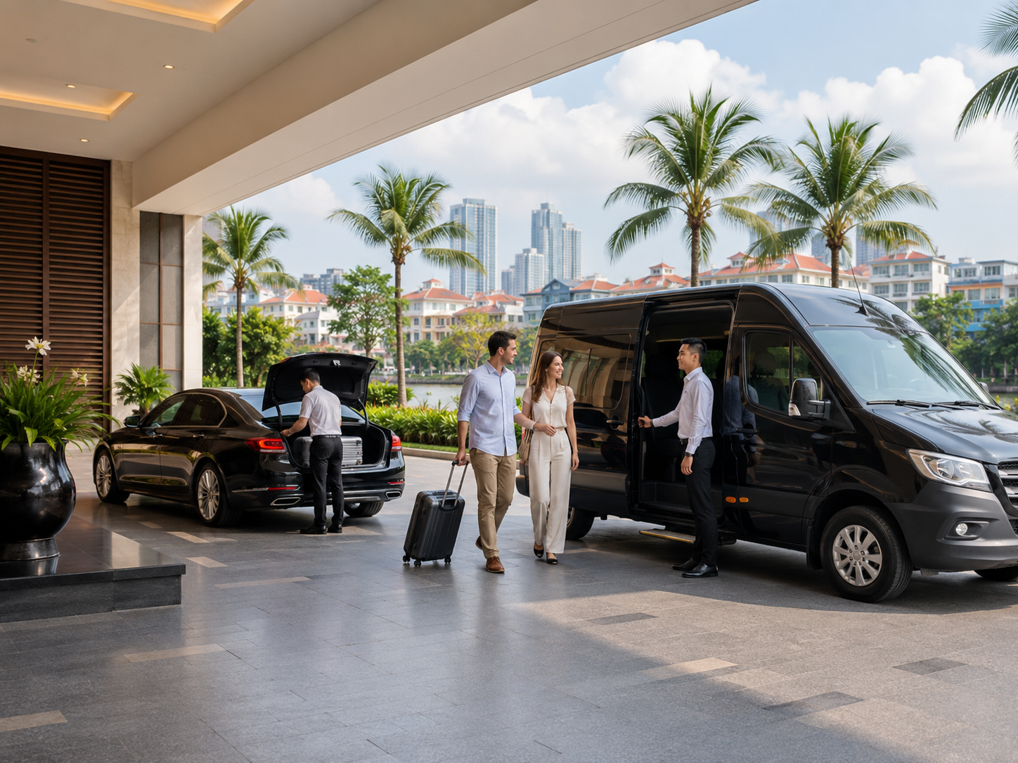 Vietnam ground-handling and transportation coordination